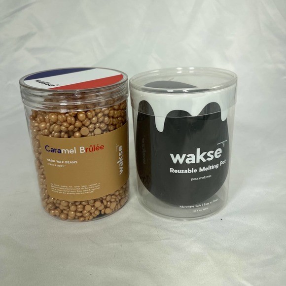 Wakse hard wax beads and warmer cup - Picture 2 of 8